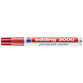 edding - 3000 Permanentmarker karminrot