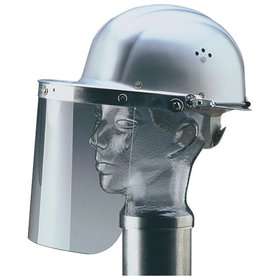 VOSS-HELME - Gesichtsschutzschild Polycarbonat klar 280 x 220mm mit Alu-Schiene