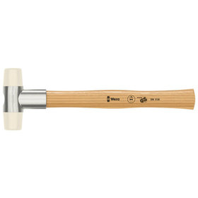 Wera® - Schonhammer 101 Nylon/Nylon hart/hart Esche Ø27mm/Ø27mm 265mm