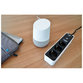 brennenstuhl® - Connect Ecolor WLAN Steckdosenleiste 3fach (2.4 GHz WiFi, 1,5m Kabel) weiß/schwarz