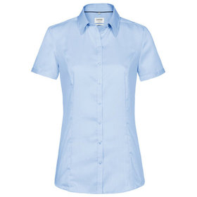 HAKRO - 1/2-Arm Bluse Business 112, himmelblau, Größe XS