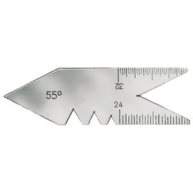 FORMAT - Stahllehre Spitzgewinde 55°