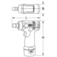 KSTOOLS® - Akku-Hochleistungs-Schleifer, 22.000 U/min 10,8V, ohne Akku und Ladegerät