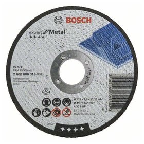 Bosch - Trennscheibe gerade Expert for Metal A 30 S BF ø115 x 22,23 x 2,5mm (2608600318)