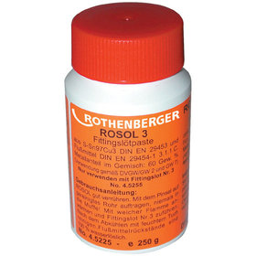 ROTHENBERGER - Fittings-Lötpaste Rosol3 250g Flasche