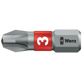 Wera® - Bit Kreuzschlitz Phillips® 851/1 BTZ PH 6,3mm / 1/4" PH3x25mm