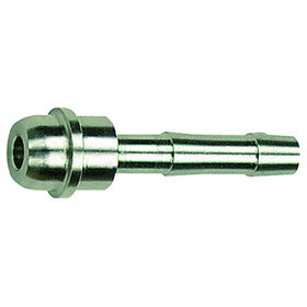 RIEGLER® - Tülle, Kugelnippel, für LW 9, für Überwurfmutter G 1/4", Edelstahl 1.4571