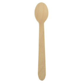 PAPSTAR - Kaffeelöffel Pure, 11cm, Pck=100 Stück, 10085, Holz