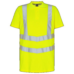 Engel - Safety Poloshirt 9546-182, Warngelb, Größe L