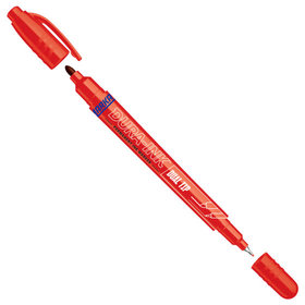 Markal® - DURA-INK Dual Marker 0,8 / 1,5mm rot