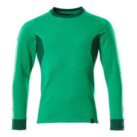 MASCOT® - Sweatshirt ACCELERATE Grasgrün/Grün 18384-962-33303, Größe S ONE