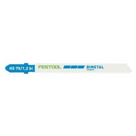 Festool - Stichsägeblatt HS 75/1,2 BI/5 METAL STEEL/STAINLESS STEEL