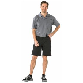 Planam - Shorts 2471 schwarz/orange/zink, Größe XS