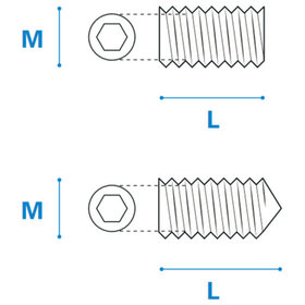 Briani - Senkkopfschraube mit Innensechskant 902.025.03.00