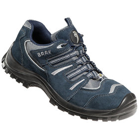 BAAK® - Sicherheitshalbschuh Paul Sports 7003, S1P SRC ESD, blau/grau, Größe 48