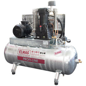 ELMAG - Kompressor PROFI-LINE PL-Z 1200/10/270 D, mit Sterndreieckanlage VERZINKT