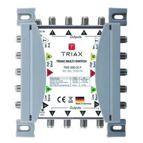 TRIAX - Kaskadenschalter 8Tln 5Eing passiv 5Ausg NTeingeb 22kHz-Generator 4000mA 0/22kHz