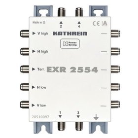 Kathrein - Kaskadenschalter 4Tln 5Eing aktiv 4Ausg 22kHz-Generator 800mA 0/22kHz