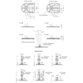 Ganter Norm® - 43-80-M8-40-E3-SK Edelstahl-Stellfüße mit Befestigungslasche, Rechteckform