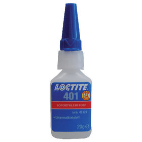 LOCTITE® - 401 Universal-Sofortklebstoff farblos, niedrigviskos, 20gr Flasche