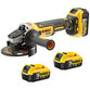 DeWALT - Akku-Winkelschleifer DCG405P3-QW, 18V / 5Ah