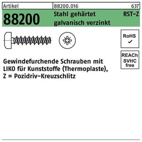 Schrauben ART 88200 RST mit LIKO & Pozidriv Z 3,5 x 12 -Z Stahl