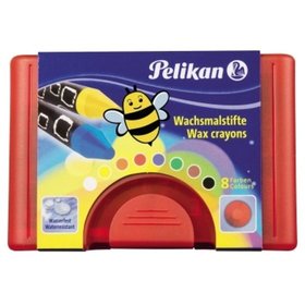 Pelikan - Wachsmalstift 665/8 WF 723148 sortiert 8er-Pack