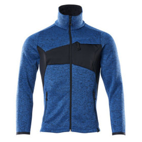 MASCOT® - Strickpullover ACCELERATE mit Reißverschluss Azurblau/Schwarzblau 18105-951-91010, Größe XS