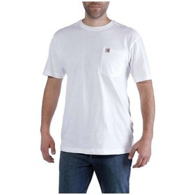 carhartt® - Herren T-Shirt MADDOCK POCKET T-SHIRT S/S, weiß, Größe XL
