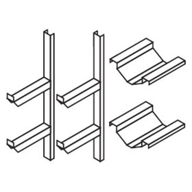 SÄBU - Fassregal für2 X 50/60-L-Fässer