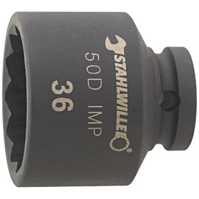 STAHLWILLE® - 1/2" (12,5mm) IMPACT-Steckschlüsseleinsatz SW.32mm L.50mm