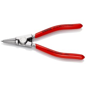 KNIPEX® - Sicherungsringzange für Außenringe auf Wellen verchromt, mit Kunststoff überzogen 140 mm 4613A0