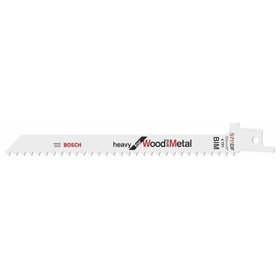 Bosch - Säbelsägeblatt S 711 DF, Heavy for Wood and Metal, 5er-Pack