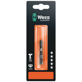 Wera® - 855/4 IMP DC Impaktor Bits SB, PZ 2 x 50mm