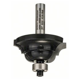 Bosch - Profilfräser D Standard for Wood Schaft-ø8mm, R1 6,3mm, B 15mm, L 18mm, G 60mm (2608628397)