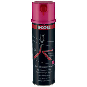E-COLL - EE Baustellen-Markierspray Acrylatbasis mit Schreibdüse pink 500ml Dose