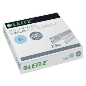 LEITZ® - Heftklammern Softpress, 6mm, Pck=2500 Stück, 54970000, Stahl, f. Heftgerät 560