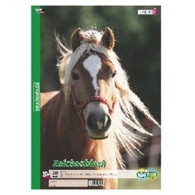 Landré - Zeichenblock TIERE, A3, 100g, 100050430 (390301006), 10 Blatt, Chlorfrei