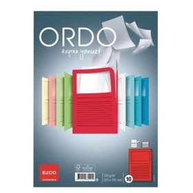 ELCO - Sichtmappe Ordo classico 7369592 A4 rot 10 Stück/Pack