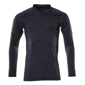 MASCOT® - Polo-Shirt ACCELERATE, Langarm Schwarzblau meliert 18081-810-010, Größe XL ONE