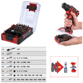 KSTOOLS® - 1/4" TORSIONpower Bit-Satz im eMONSTER-Akku-Design, 32-tlg