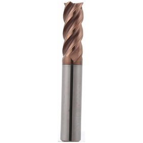 COGO Tools - VHM Schaftfräser scharfkant Helix 43° TISIN Beschichtung 1,5mm 4KEM015040S04