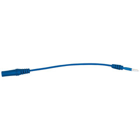 KSTOOLS® - 4,0mm Eingangsbuchse auf 2,5mm Prüfadapterstecker flach (blau)