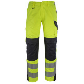 MASCOT® - Arbon Hose mit Knietaschen MULTISAFE, hi-vis Gelb/Schwarzblau, Größe 82C56