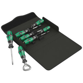 Wera® - Kraftform 300/7 Set 2 Schraubendrehersatz Kraftform Plus, 7-teilig