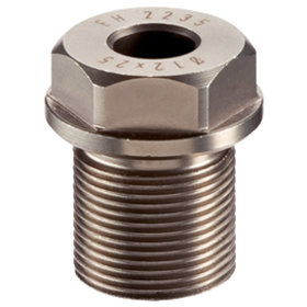 HALDER - Aufnahmebuchse, für Kugeltragbolzen | d1=8 mm / d2=M16 x 1,5 / für Nennlänge=10 mm | 22350.0900