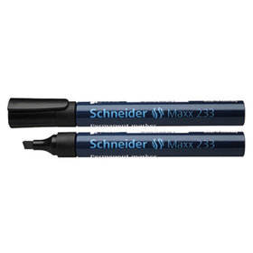 Schneider - Permanentmarker 233 123301 1-5mm Keilspitze schwarz