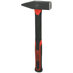 KSTOOLS® - Schlosserhammer mit Fiberglasstiel, 600g