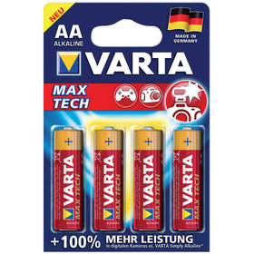 VARTA® - Batterie MAX TECH AAA, 4-er Blister DE