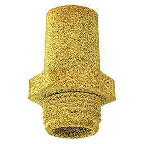 RIEGLER® - Schalldämpfer Sechskant Sinterbronze G1/8" Länge 28mm SW13mm